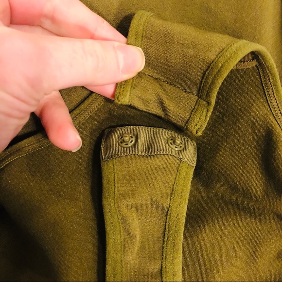 Army green bodysuit - Picture 3 of 4